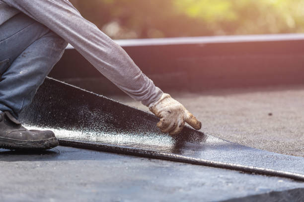 Professional Basement Waterproofing technician working in Croydon, PA